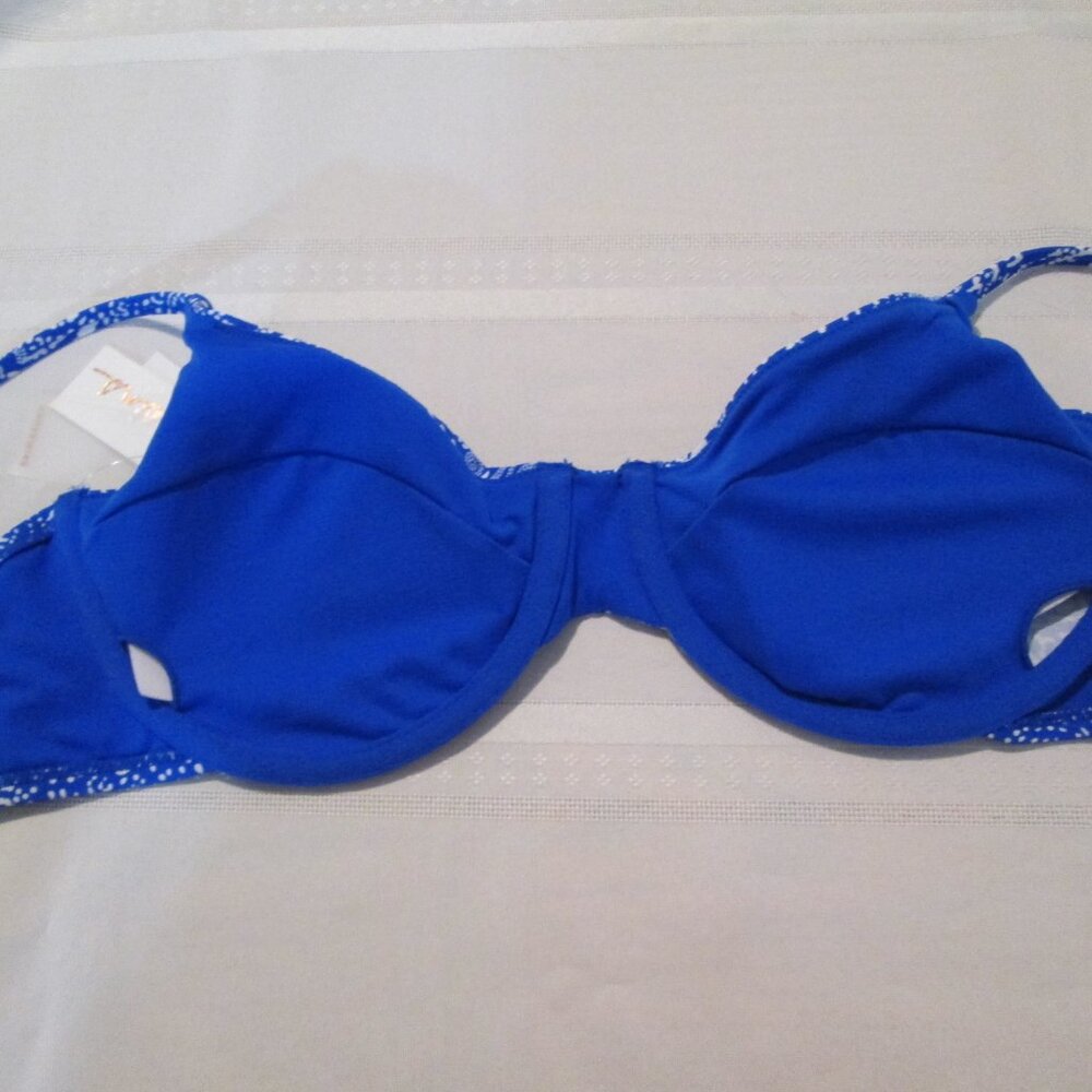 Raisins Juniors' Vibras Paisley Scoop-Neck Bra Bikini Top NWT Sz XL - Picture 9 of 9